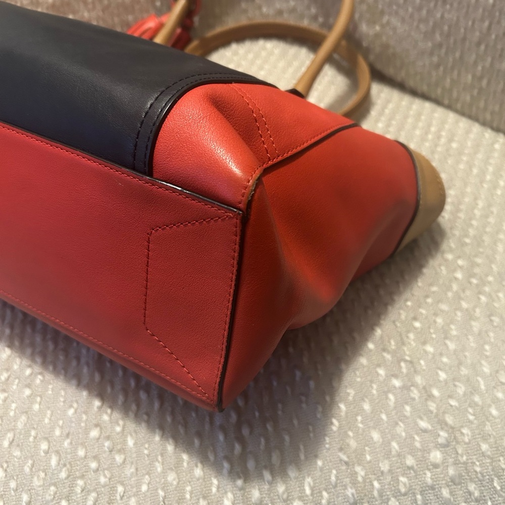Authentic COACH Candace Color-block Satchel - Picture 5 of 10
